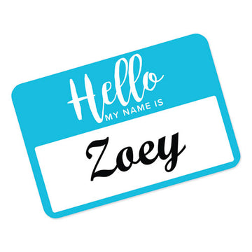 Avery® Flexible Adhesive Name Badge Labels, 3.38 X 2.33, White-blue Border, 400-box freeshipping - TVN Wholesale